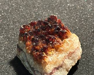 Citrine crystal stone