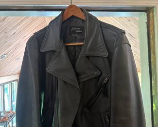 Vintage Jonson Leathers Black Jacket (Rare) Made in San Francisco