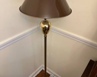 Mid Century Brass Lamp