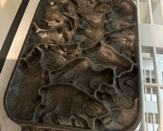 John Wright Cast Iron Tray