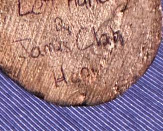 Hopi Carver signed