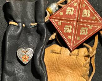 Vintage Leather Native and Tribal Bags