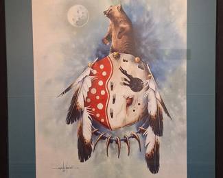 Menchego designed Native poster