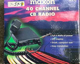 MAXON MCB-30 Compact 40 Channel Mobile CB Radio