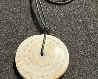 Spiral Cone Shell Necklace