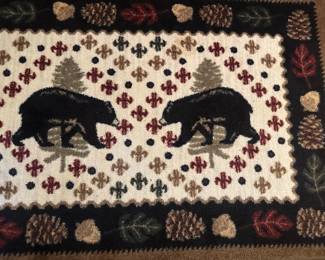 Patchwork Bear Lodge Rug
