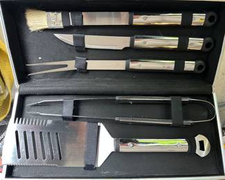 Barbeque Cooking Tools With Case