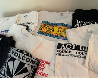 Lots of Vintage T Shirts California, Orange County , LA County