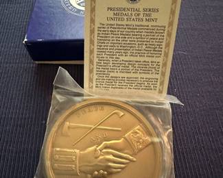 Authentic Peace Coin- with certificate and description