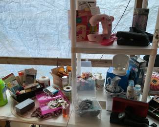 Barbie Sewing Machine- Works. Other Sewing Stuff