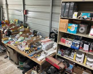 Lights, Wet-Dry Vacs, Lot's of misc. stuff...