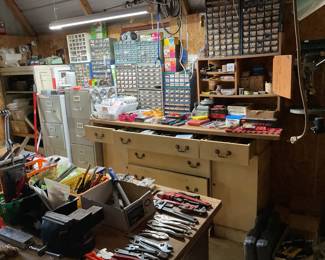 Tools, File Cabinets, and more tools...
