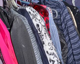 Ladies' Large + XL clothing and shoes