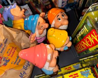 the 5 Dwarves (missing a few, maybe on vacation!)