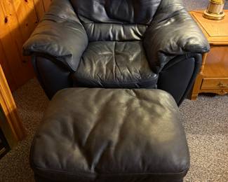 Leather Side Chair 