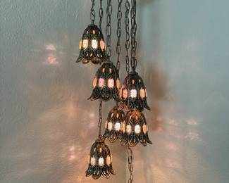 Mid Century Tulip Lamp 