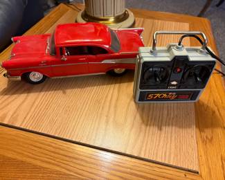 Vintage Red Chevy Remote Car Toy