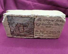 R.J. Reynolds Brick From First Office Building