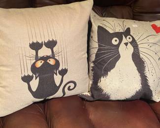 Cat pillows