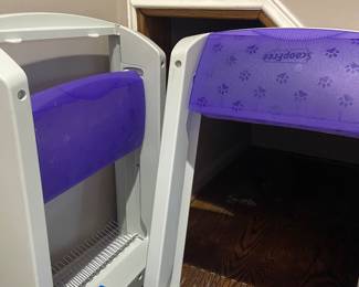 Automatic cat litter boxes 