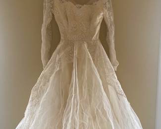 Vintage Priscilla of Boston wedding gown 