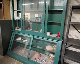 Cool old display cabinet