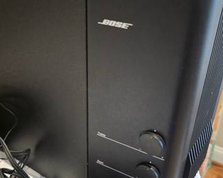 Bose Lifestyle model 5 radio, cd player with Acoustimass subwoofer and speakers. $150