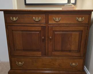 STICKLEY buffet that matches the hutch down in the dining room (40x20.25x35h). $795