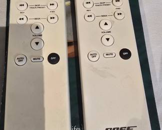 Bose Lifestyle model 5 radio, cd player with Acoustimass subwoofer and speakers. $150