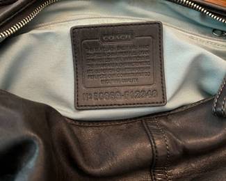 Black Coach bag $50