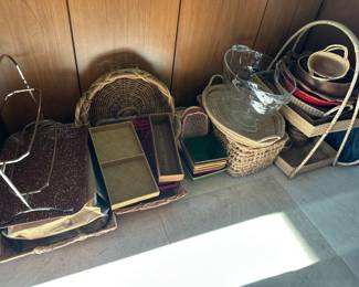 Variety of baskets