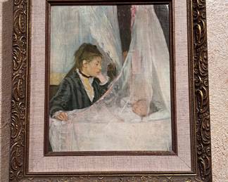 Bertha Morisot " The Cradle"