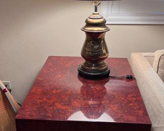 Vintage Retro end tables (2)