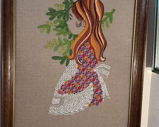 Beautiful one of a kind needlepoint