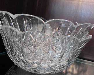 Beautiful crystal bowls