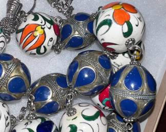 Turkish Pottery Necklace