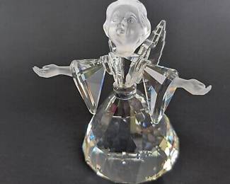 Swarovski 194761 Crystal Angel 3.75" Figurine Cheerful Times Figure