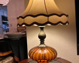 Vintage Lamp with shade 