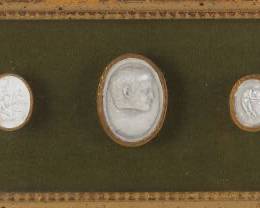 Classical Grand Tour Intaglio Medallions, Replicas after Marlborough Collection
