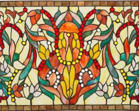 Unmounted Leaded Glass Panel