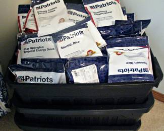 4Patriots Survival Food Bundle 3 Totes