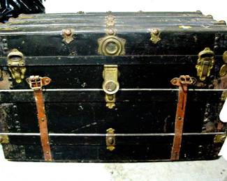 Antique Steamer Trunk