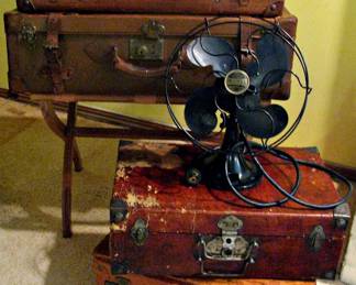 Antique Leather Luggage