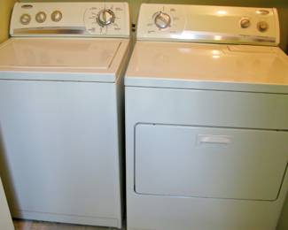 Matching Whirlpool Washer Dryer