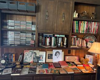 Tons of great books and CD’s