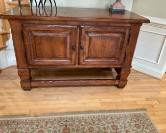 Woodland Furniture Buffet. 58” L X 26” D X 36”H Wood Finish Bordeaux.