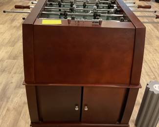 Foos ball table