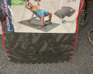 Floor guard for exercise equipment