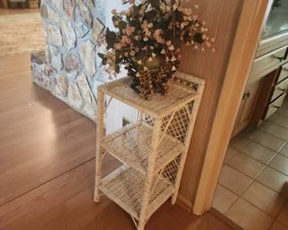 Short Wicker Shelf