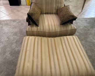 Chair and Ottoman 